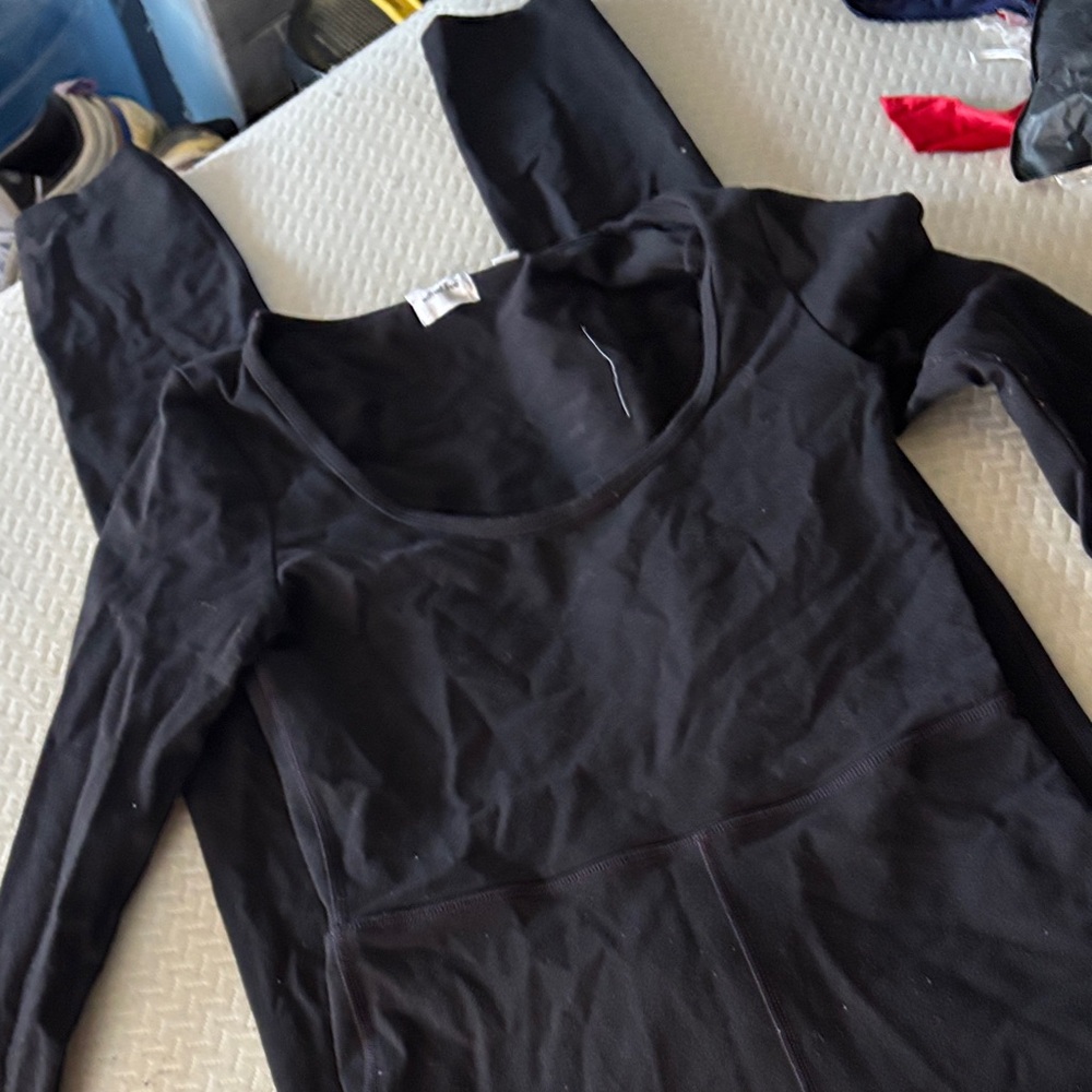 Black Long Sleeve catsuit!